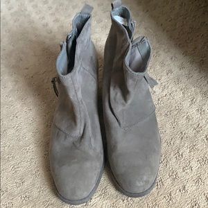 Grey booties